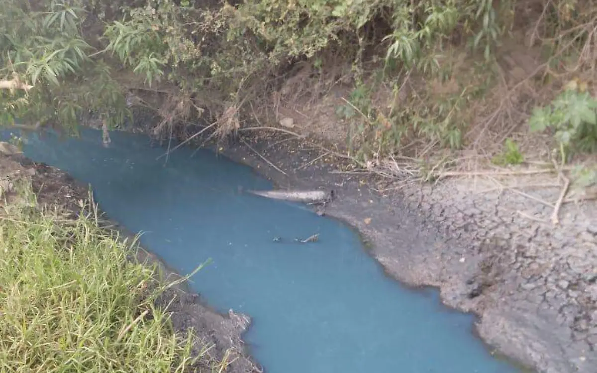 aguas azules contaminacion